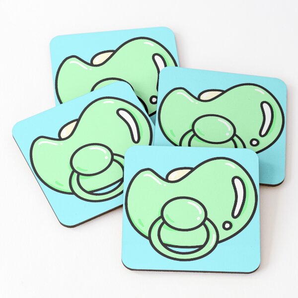 Item preview, Paci Pride Green designed and sold by PaddedLittleBoy.