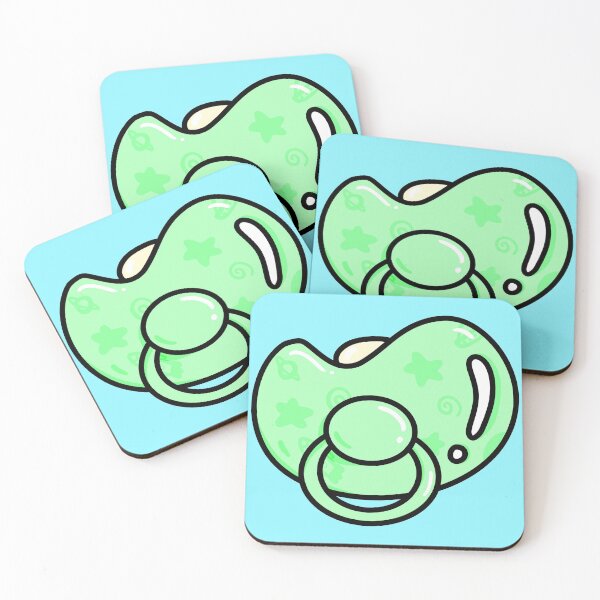 Item preview, Paci Pride Green Space designed and sold by PaddedLittleBoy.