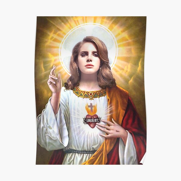 lana dell rey dieu Poster