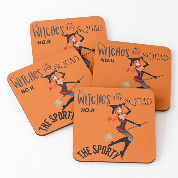 Item preview, Witches Squad Halloween Autumn Print Collector Witch No.11 The Sporty,Trick Or Treat Tees, Autumn Gift,Witch Flying,Don't Drink And Fly designed and sold by BuddyBoots.