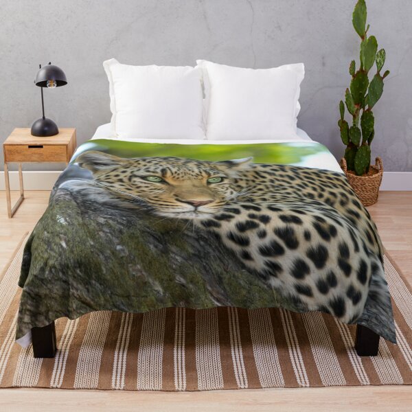 Item preview, Green Eyed Leopard designed and sold by Michelle Moss.