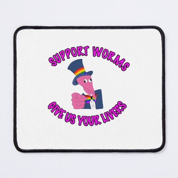 Item preview, Worm on String - Give us Your Livers designed and sold by Geek-Nerd-Shop.