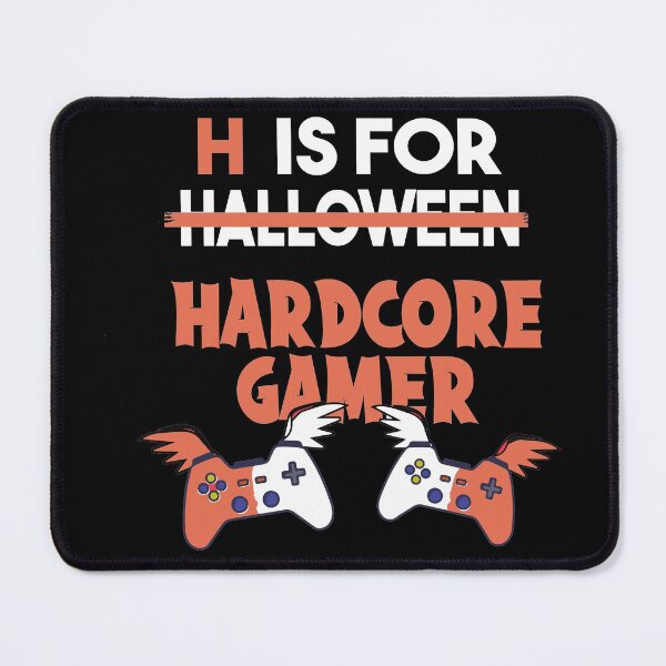 Item preview, H Is For Hardcore Gamer Funny Halloween Video Games designed and sold by Heddar Badreddine.