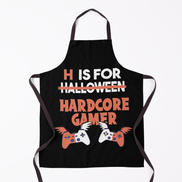 Item preview, H Is For Hardcore Gamer Funny Halloween Video Games designed and sold by Heddar Badreddine.