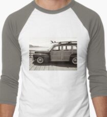 classic woodie Men's Baseball ¾ T-Shirt