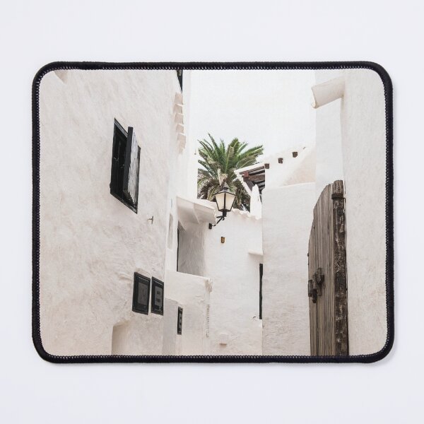 Item preview, Boho white village street close up, Binibeca, Menorca, Spain.  designed and sold by mhailittlearts.