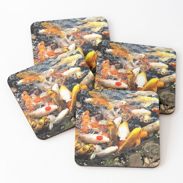 Item preview, Koi karp freshwater fish sea animal designed and sold by LukjanovArt.
