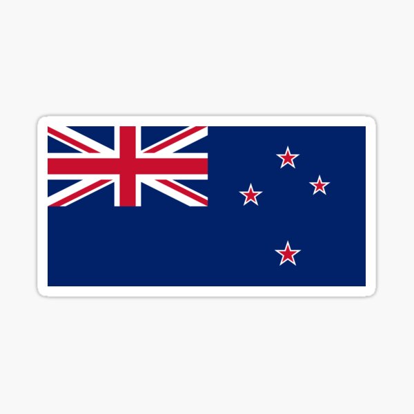 Flag of New Zealand, New Zealand Flag, New Zealand, New, Zealand, Flag,  Sticker