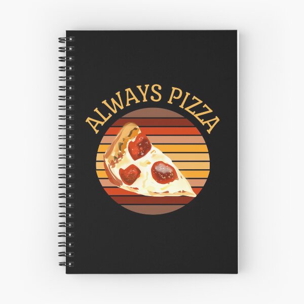 Item preview, Always Pizza Retro Sunset with Slice of Pepperoni Pizza designed and sold by barronangMedia.