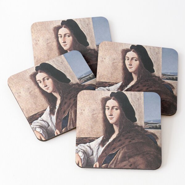 Item preview, Raphael's Portrait of a Young Man designed and sold by mosfunky.
