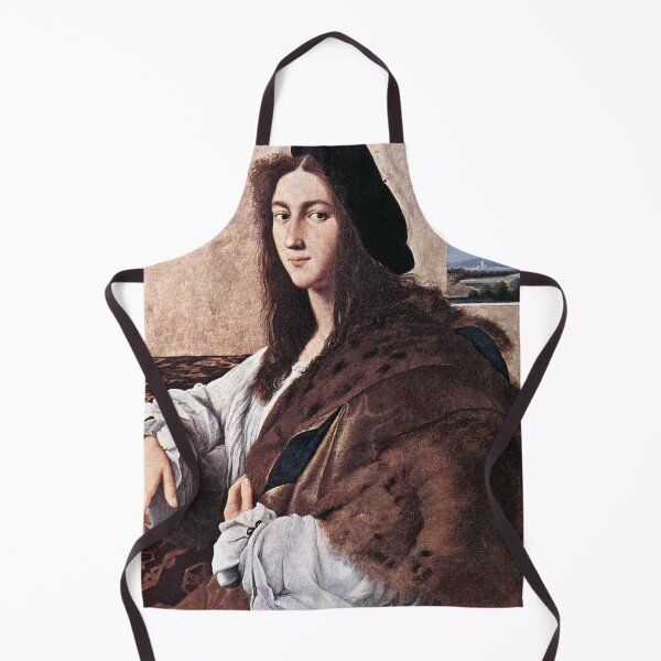 Item preview, Raphael's Portrait of a Young Man designed and sold by mosfunky.