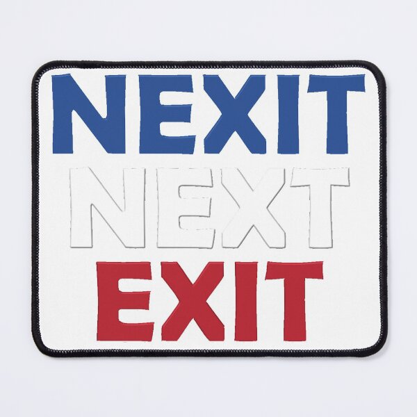 Item preview, Netherlands Nexit Next Exit designed and sold by InVisibleColors.