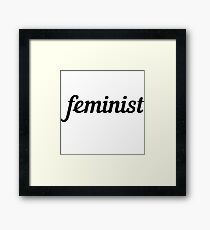 Feminist Framed Print