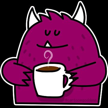 Artwork thumbnail, Monster Having Good Day by cartoongoddess