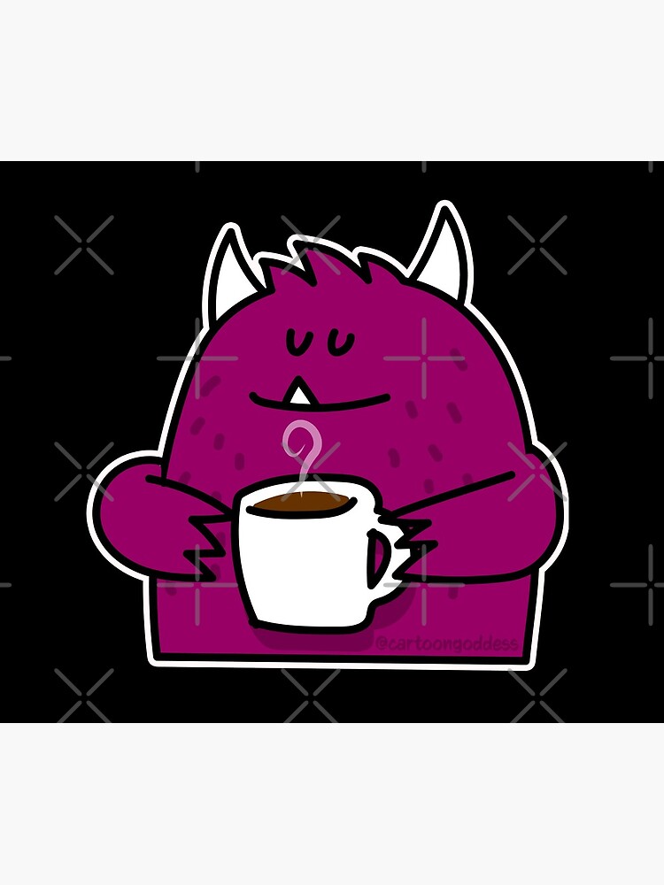 Monster Having Good Day by cartoongoddess