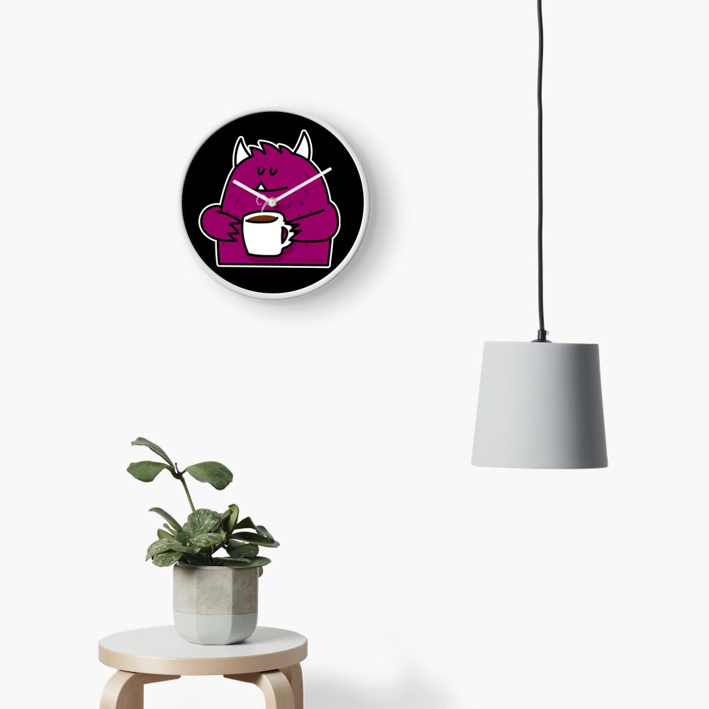 Item preview, Clock designed and sold by cartoongoddess.