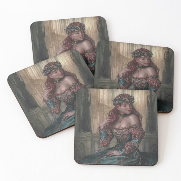 Item preview, Serene Classical Portrait designed and sold by yaminokuni.