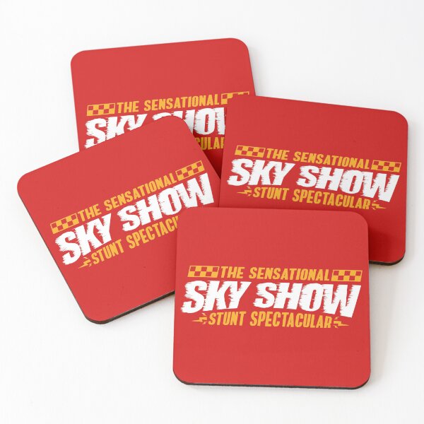 Item preview, 2021 - The Sensational Sky Show (Red) designed and sold by Justin Ellis.