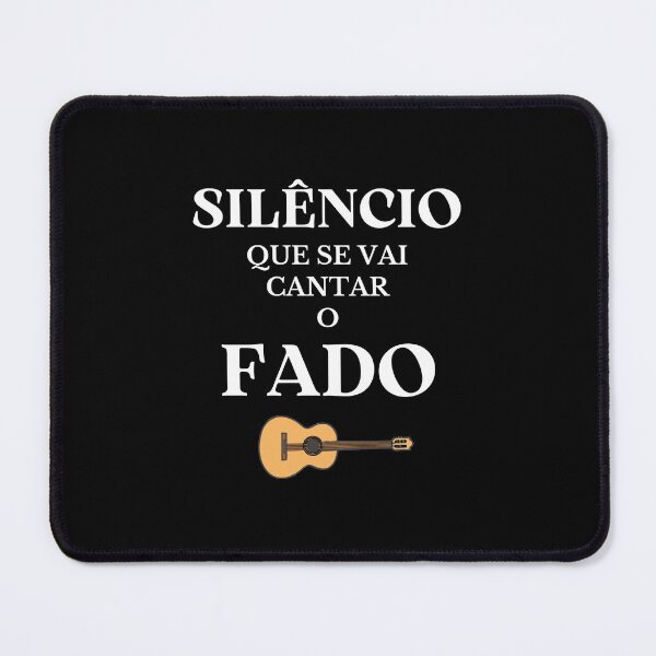 Item preview, Silence, Fado will be sung - 'Silêncio que se vai cantar o Fado' - Portuguese culture designed and sold by Rat to Lion.