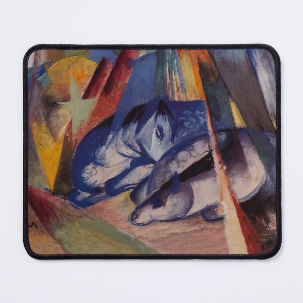 Item preview, Sleeping Animals by Franz Marc designed and sold by ForLoveofArt.