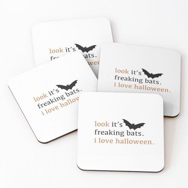 Item preview, Look It's Freaking Bats. I love Halloween. - Vine Design designed and sold by Homebody Hobbyist.