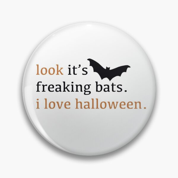 Item preview, Look It's Freaking Bats. I love Halloween. - Vine Design designed and sold by Homebody Hobbyist.