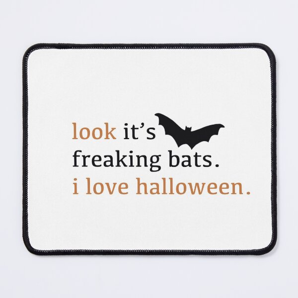 Item preview, Look It's Freaking Bats. I love Halloween. - Vine Design designed and sold by Homebody Hobbyist.