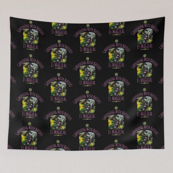 Item preview, Gardening With Natives Is Magical Design designed and sold by EarthArtDesigns.