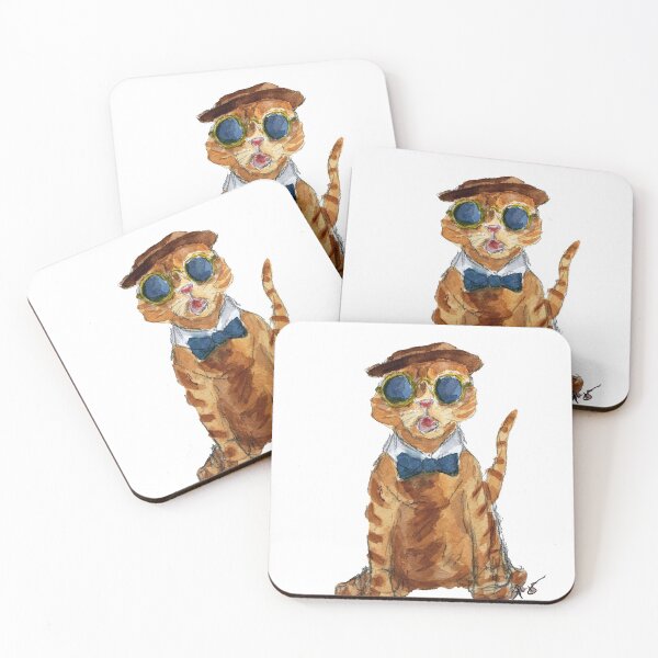 Item preview, Dapper cat designed and sold by Shybones.