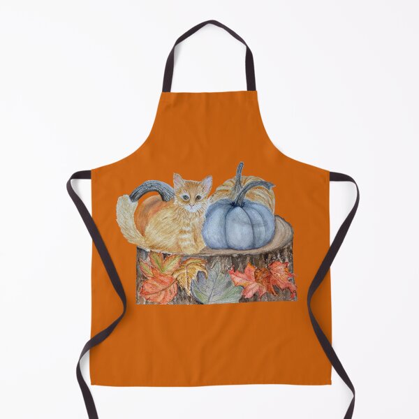 Item preview, Kitty and pumpkins designed and sold by JavaLisa.