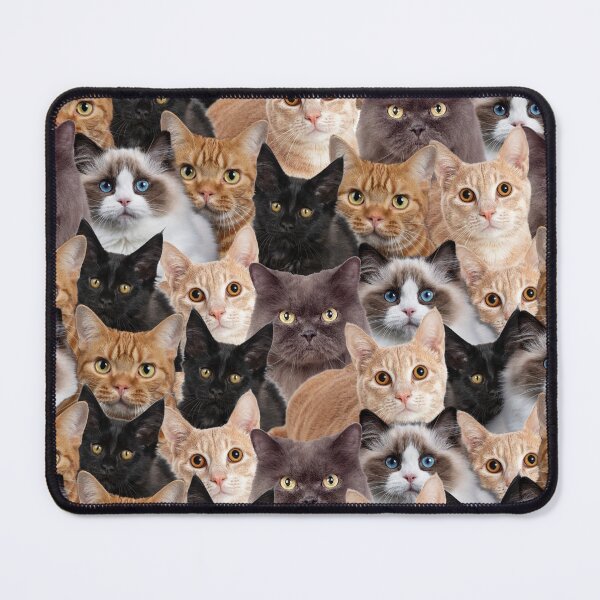 Item preview, CAT OBSESSION PATTERn designed and sold by bluAvocado.