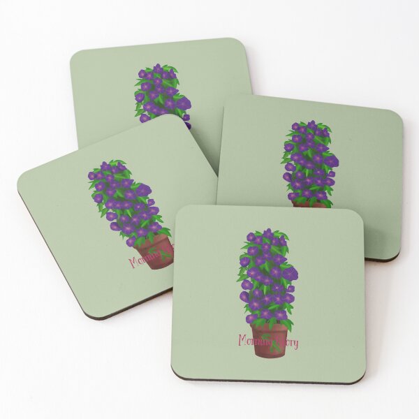 Item preview, Morning Glories in a  pot designed and sold by Peleegirl.