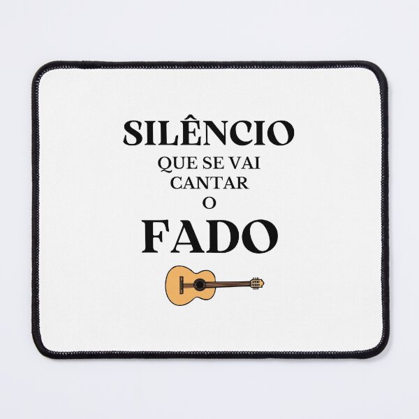 Item preview, Silence, Fado will be sung - 'Silêncio que se vai cantar o Fado' - Portuguese culture designed and sold by Rat to Lion.