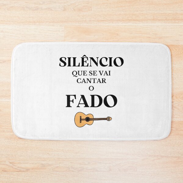 Item preview, Silence, Fado will be sung - 'Silêncio que se vai cantar o Fado' - Portuguese culture designed and sold by Rat to Lion.