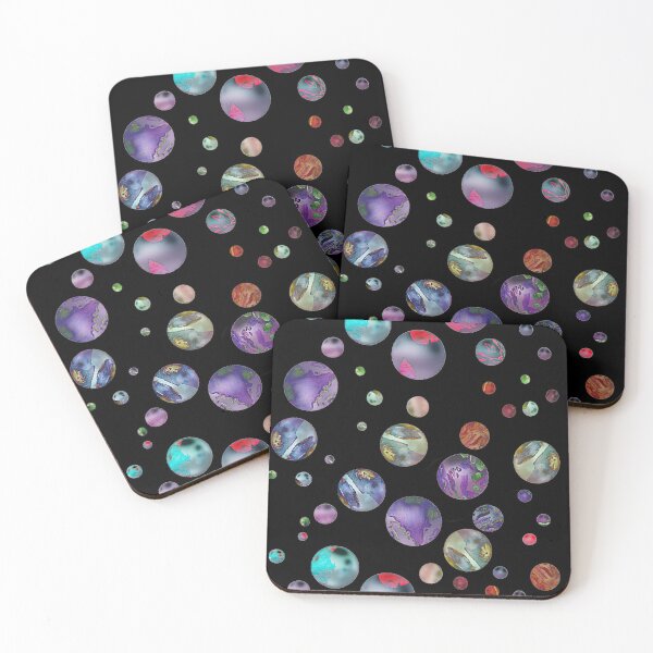 Item preview, Fantasy - Planets, Stars, UFO's, Balls in Outer Space designed and sold by TheKingdomAttic.