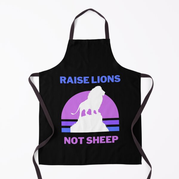 Item preview, Raise Lions Not Sheep (Purple) designed and sold by chloeinca.