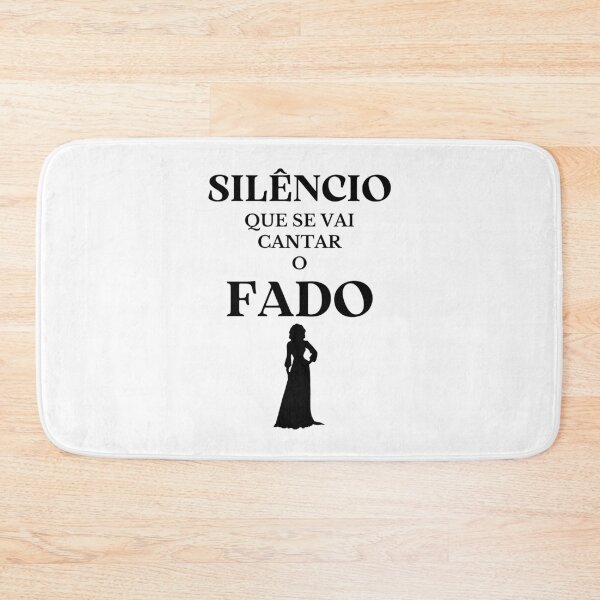 Item preview, Silence, Fado will be sung - 'Silêncio que se vai cantar o Fado' - Portuguese culture designed and sold by Rat to Lion.