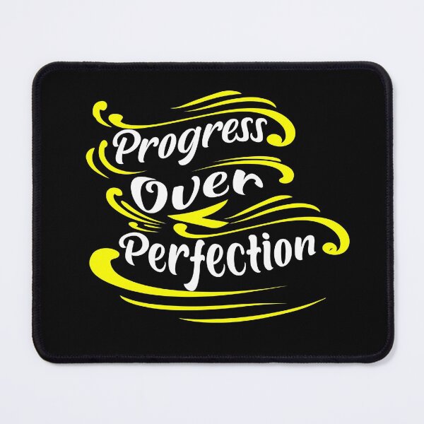 Item preview, Progress Over Perfection Inspirational  designed and sold by JustBeeAwesome.