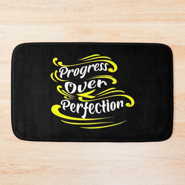 Item preview, Progress Over Perfection Inspirational  designed and sold by JustBeeAwesome.