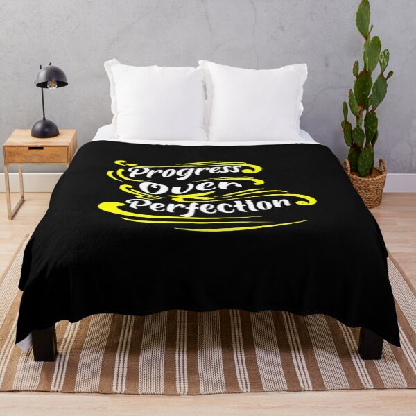 Item preview, Progress Over Perfection Inspirational designed and sold by JustBeeAwesome.