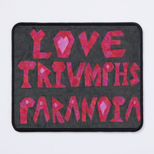 Item preview, Love Triumphs Paranoia designed and sold by Caseymakesart.