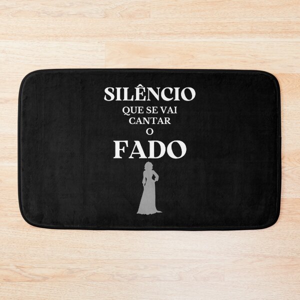 Item preview, Silence, Fado will be sung - 'Silêncio que se vai cantar o Fado' - Portuguese culture designed and sold by Rat to Lion.