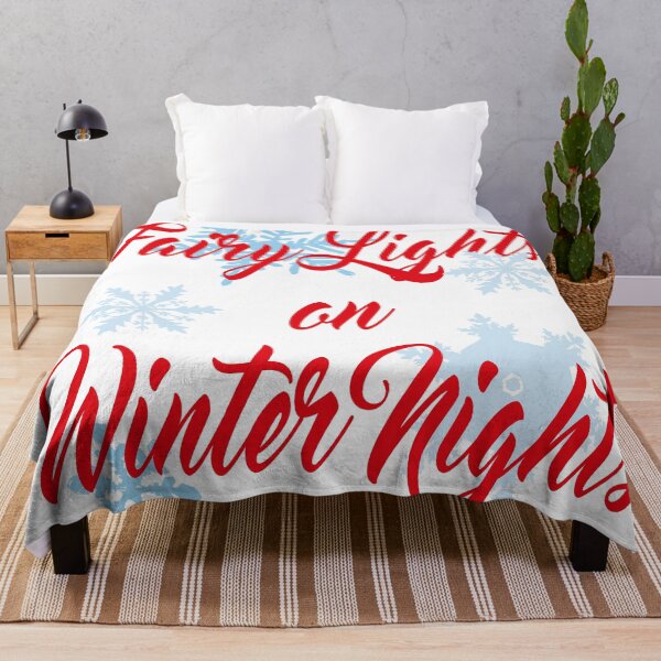 Item preview, Fairy lights on Winter nights - christmas 2021 designed and sold by misskholeta.