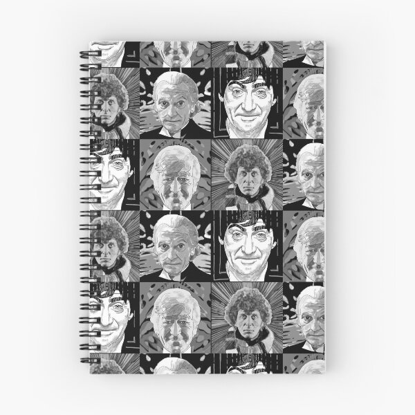 Item preview, Dr Who The Four Doctors designed and sold by OffbeatMoon.
