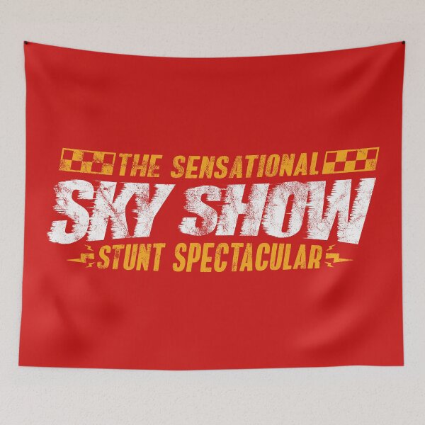 Item preview, 2021 - The Sensational Sky Show (Red - Worn) designed and sold by Justin Ellis.