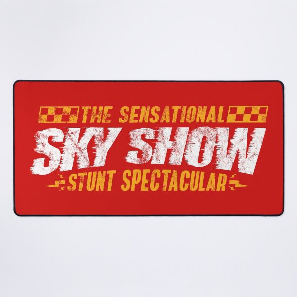 Item preview, 2021 - The Sensational Sky Show (Red - Worn) designed and sold by Justin Ellis.