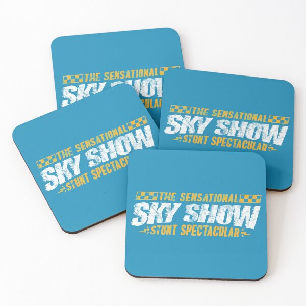 Item preview, 2021 - The Sensational Sky Show (Blue - Worn) designed and sold by Justin Ellis.