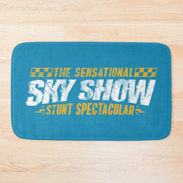 Item preview, 2021 - The Sensational Sky Show (Blue - Worn) designed and sold by Justin Ellis.