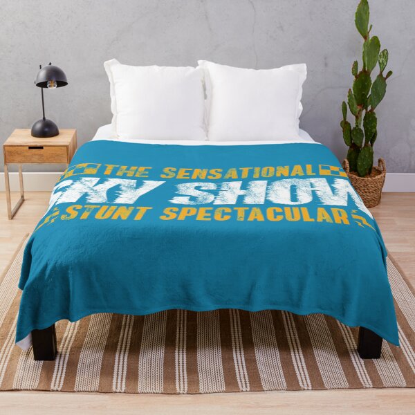 Item preview, 2021 - The Sensational Sky Show (Blue - Worn) designed and sold by Justin Ellis.
