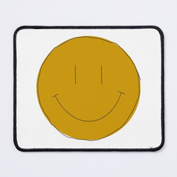 Item preview, Dark Yellow Smiley Face designed and sold by EvaGracesArt.